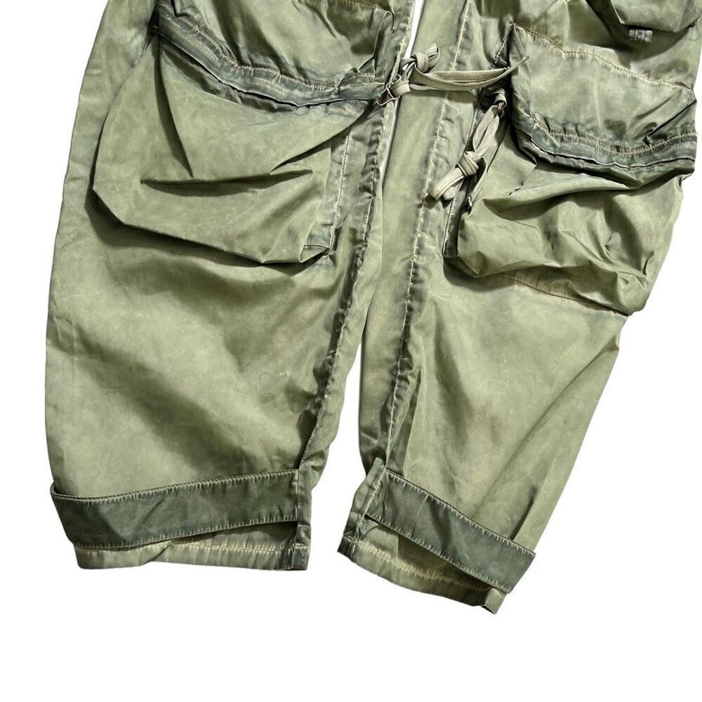 THE ATTICO‎ Fern Long Pant in Military Green - Picture 9 of 12